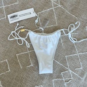 White Fox bikini bottoms